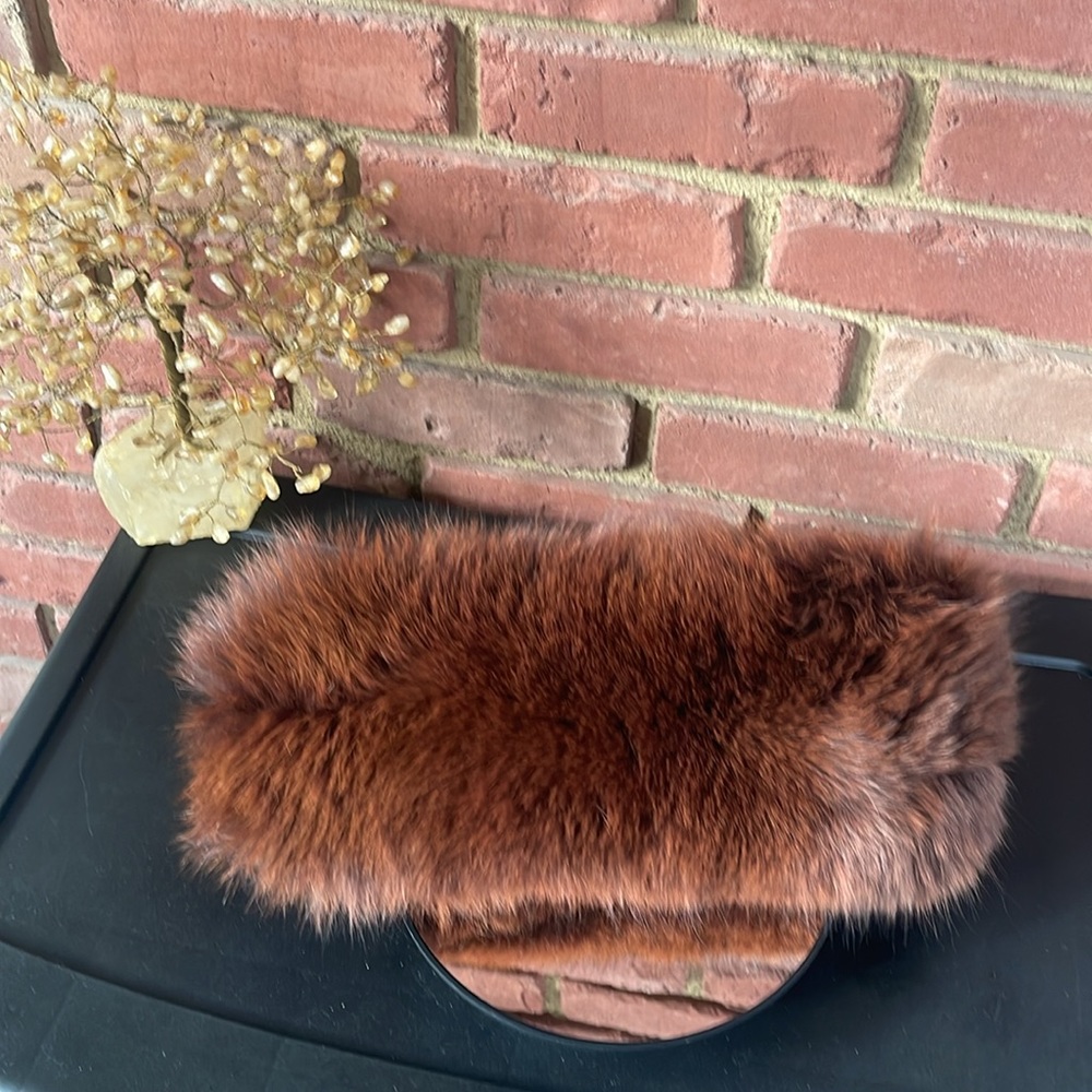 🔥VINTAGE🔥 REAL🔥 FUR🔥HEAD BAND🔥 - Picture 6 of 6